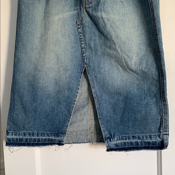 Free People Cloudless Denim Jean Skirt - Picture 7 of 8